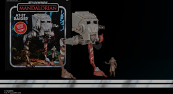 HASBRO  – Réédition Star Wars The Vintage Collection The Mandalorian AT-ST Raider