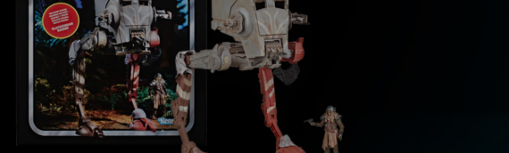 HASBRO  – Réédition Star Wars The Vintage Collection The Mandalorian AT-ST Raider