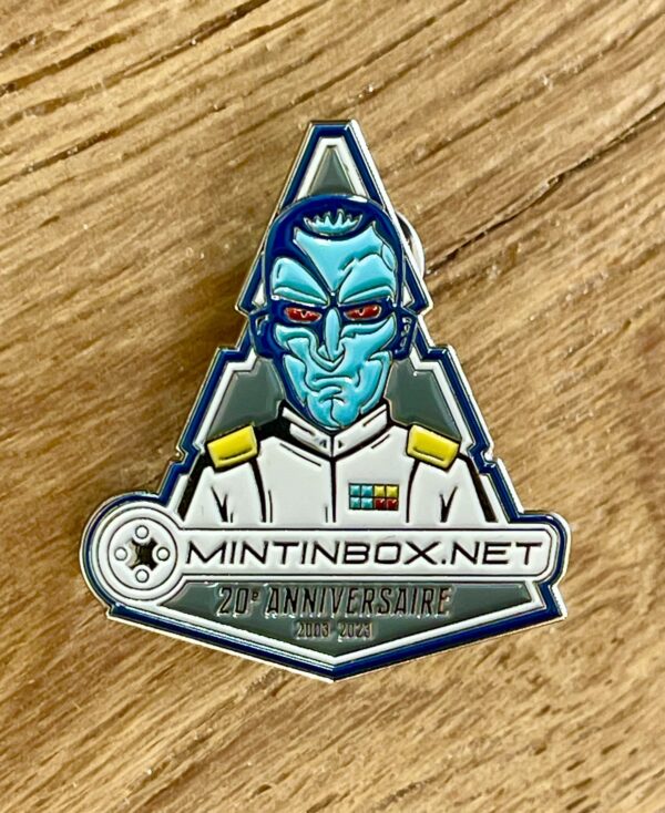 PACK Patch & Pins Thrawn MINTINBOX 20eme Anniversaire + Sticker Offert – Image 4