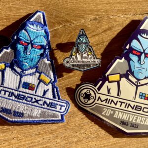Mintinbox 20th Lot Pins Patch Sticker