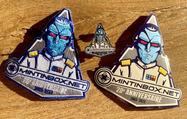 Mintinbox 20th Lot Pins Patch Sticker