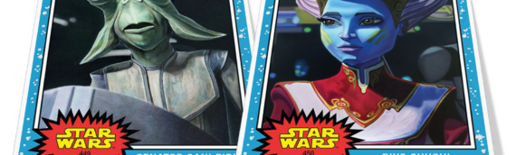 Topps Living Set : Deux personnages de la série The Bad Batch