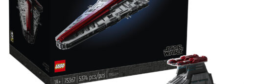 LEGO Star Wars 75367 UCS Venator-Class Republic Attack Cruiser : les infos officielles