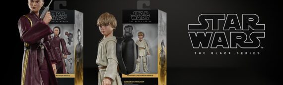 HASBRO – Les première figurines Star Wars The Black Series tirées de la Menace Fantôme