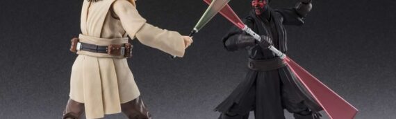 SH. FIGUARTS – Darth Maul et Qui-Gon Jinn pour les 25 ans de TPM