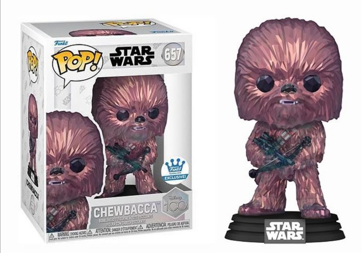 FUNKO POP – Nouveau Chewbacca (Facet) Disney 100