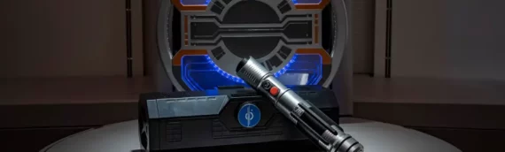 Star Wars Galaxy Edge – Le sabre laser du Galactic Starcruiser Halcyon disponible dans le parc
