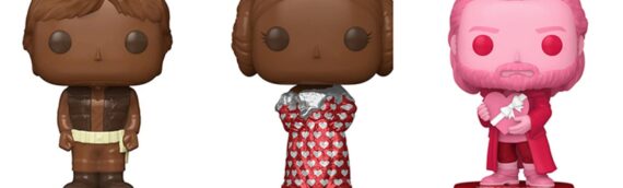 FUNKO POP – 3 modèles Star Wars pour la Saint Valentin