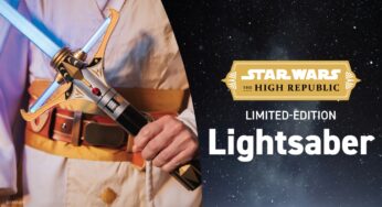 Shop Disney – Zoom sur le sabre laser de Stellan Gios & Comic Book Set