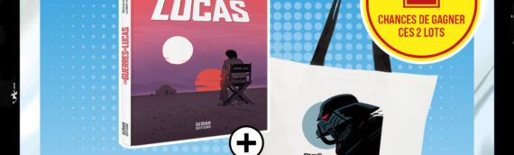 CONCOURS – Calendrier de l’avent : Jour 12 : Deux livres « Les guerres de Lucas » offerts par les éditions Deman
