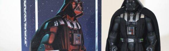Darth Vader art figure, a tribute to David Prowse, une figurine unique du seigneur noir des sith