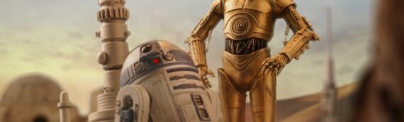 IRON STUDIOS : C-3PO and R2-D2 Deluxe Art Scale 1/10