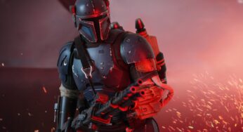Hot Toys : La figurine du mandalorien Paz Vizsla mise en valeur à travers une série de photos