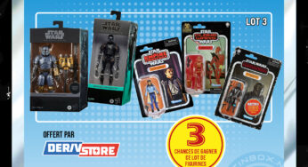 CONCOURS – Calendrier de l’avent : Jour 21 : Trois lots de figurines offerts par la boutique Deriv’Store