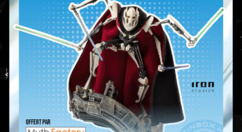 CONCOURS – Calendrier de l’avent : Jour 24 : La statuette de Grievous d’Iron Studios offerte par la boutique Myth Factory