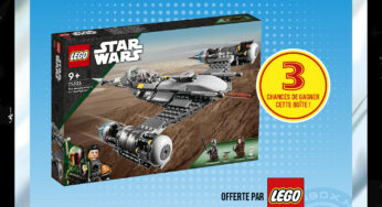 CONCOURS – Calendrier de l’avent : Jour 28 : Naboo N1 starfighter de The Mandalorian offert par LEGO
