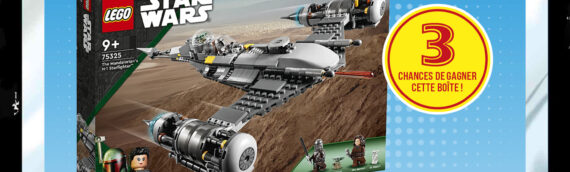 CONCOURS – Calendrier de l’avent : Jour 28 : Naboo N1 starfighter de The Mandalorian offert par LEGO