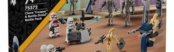 LEGO Star Wars – 75372 Clone Trooper & Battle Droid Battle Pack