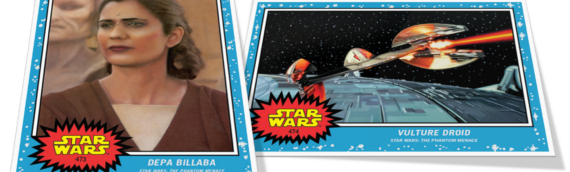 Topps Living set: Une Jedi et un vaisseau pour cette nouvelle semaine