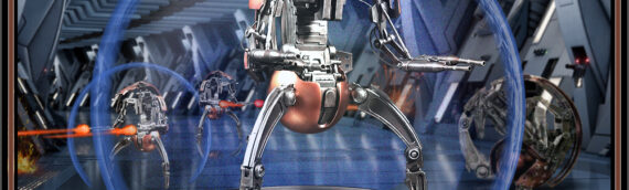 MYC Sculpture – DROIDEKA Droids 1/4 Scale Replica