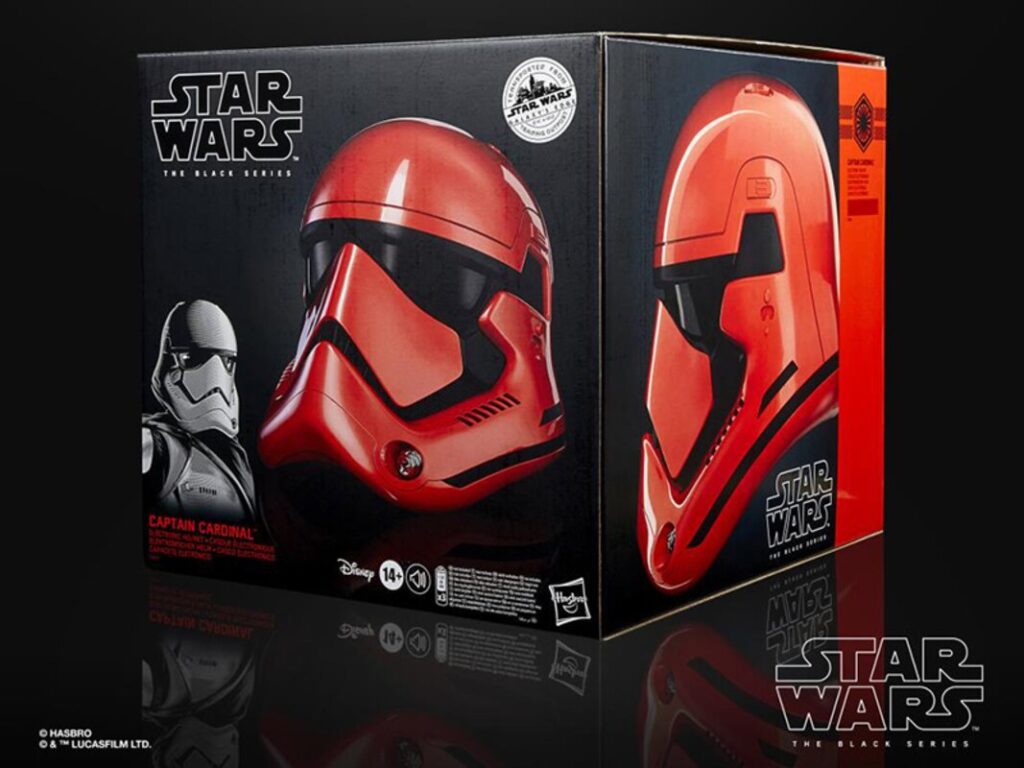 Captain Cardinal casque star wars The Black series