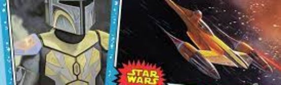 Topps Star Wars Living set : Tristan Wren & le Naboo N1