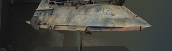 Dreams Scale Model – « The Khetanna » La barge de Jabba 1/40eme