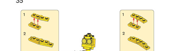 LEGO Star Wars 25eme anniversaire – Les instructions de montage « C-3PO/Oscar » statue