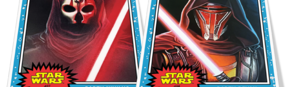 Topps Living set : Les sith de KOTOR à l’honneur cette semaine