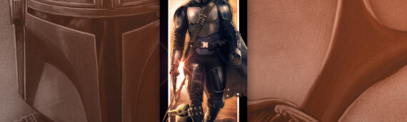 SIDESHOW COLLECTIBLES – “The Mandalorian” Art Print by Rich Davies