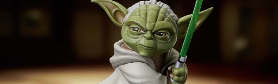 Gentle Giant – Star Wars Clone Wars Yoda Animated 1/7 Scale Mini-Bust