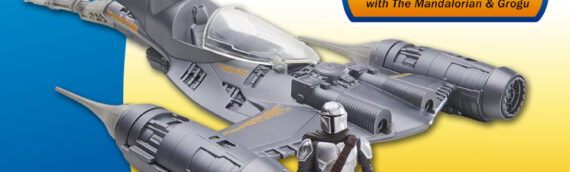 HASBRO – Epic Hero Series N-1 Starfighter avec Grogu & Mando