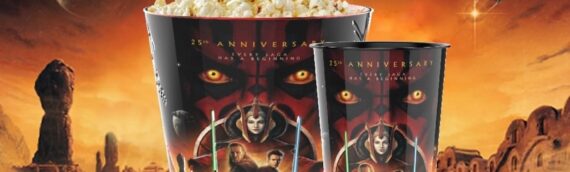 “The Phantome Menace 25th Anniversary” – Les Seaux à POP Corn débarquent