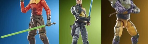 HASBRO – Star Wars Vintage Collection Ezra Bridger, Kanan Jarrus & Zeb Deluxe