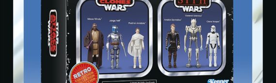 Hasbro : Un coffret Retro Collection « L’attaque des clones » et « La revanche des sith »