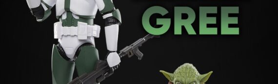 HASBRO – Yoda & Clone Commander Gree The Black Series