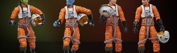 HASBRO – Star Wars The Vintage Collection X-Wing Pilot 4-Pack