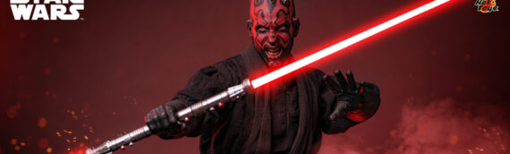 HOT TOYS – Darth Maul with Sith Speeder Set Sixth Scale Figures