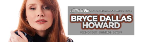 Official Pix – Bryce Dallas Howard en dédicaces