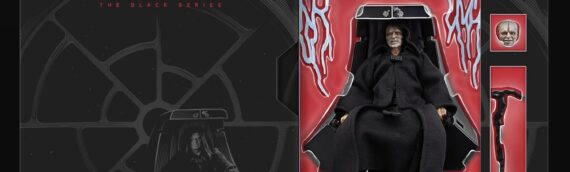 HASBRO – Star Wars The Black Series Emperor Palpatine & Throne Exclu Amazon