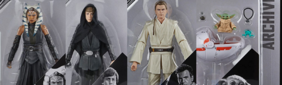 Hasbro – Black Series : Luke, Obi-wan, Ahsoka et Grogu rejoignent la gamme « Archive »