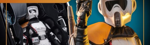 HOT TOYS – Scout Trooper Commander Sixth Scale Figures
