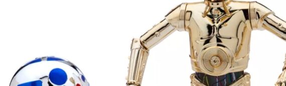 Shop Disney : Figurines articulées de R2D2 et C3PO