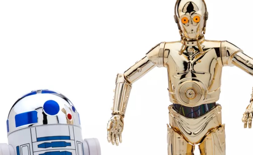 Shop Disney : Figurines articulées de R2D2 et C3PO