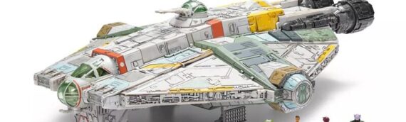 Jazwares : Le Sith infiltrator et le Ghost intègrent la collection Micro Galaxy Squadron