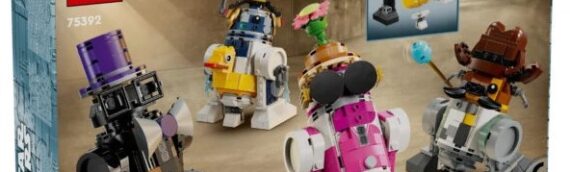 LEGO : C3PO et des astromechanos bientôt disponibles