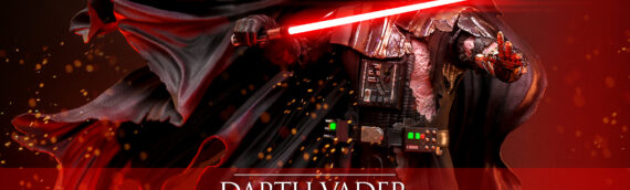 HOT TOYS – Darth Vader Battle Damaged (Deluxe Version) Sixth Scale Figures