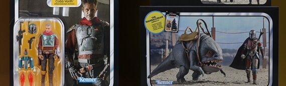 HASBRO – Star Wars The Vintage Collection Blurrg & Cobb Vanth (Mandalorian Armor) Deluxe