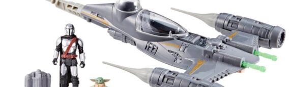 Hasbro Epic Hero Series : The Mandalorian et son N-1 Starfighter