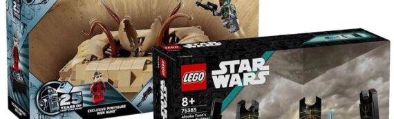 LEGO Star Wars 2024 : 75385 Ahsoka Tano’s Duel on Peridea & 75396 Desert Skiff and Sarlacc Pit